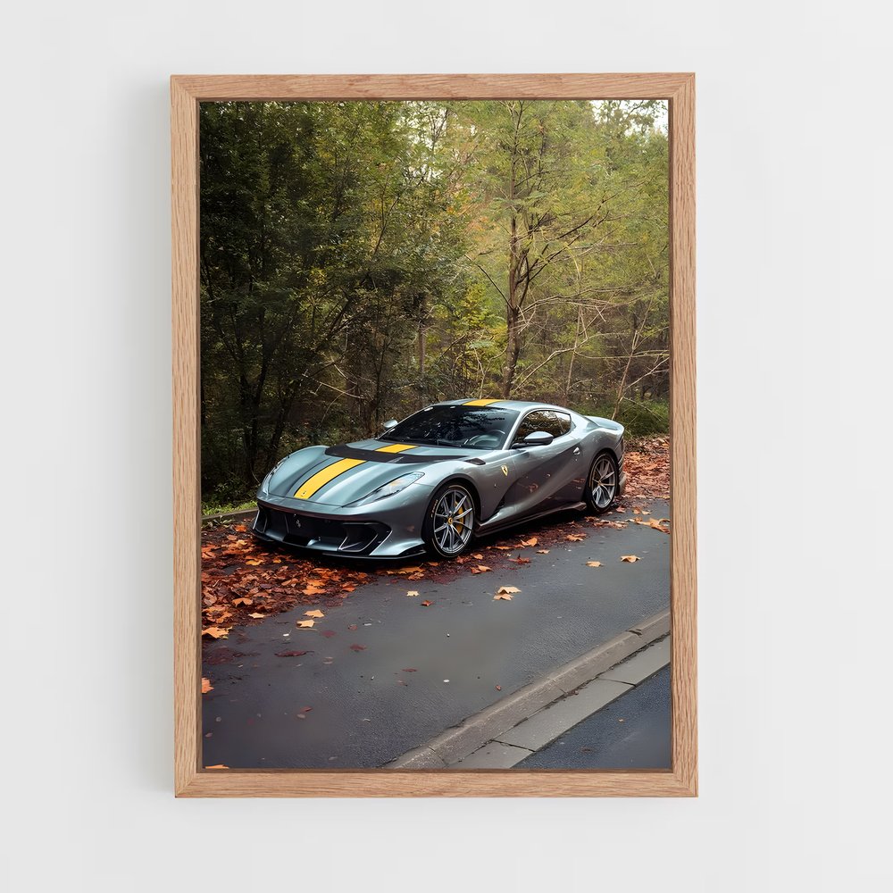 Poster competizione Vitesse cars – affiche Ferrari (vue 4)